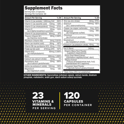 Primaforce Multivitamin for Men, 120 Capsules