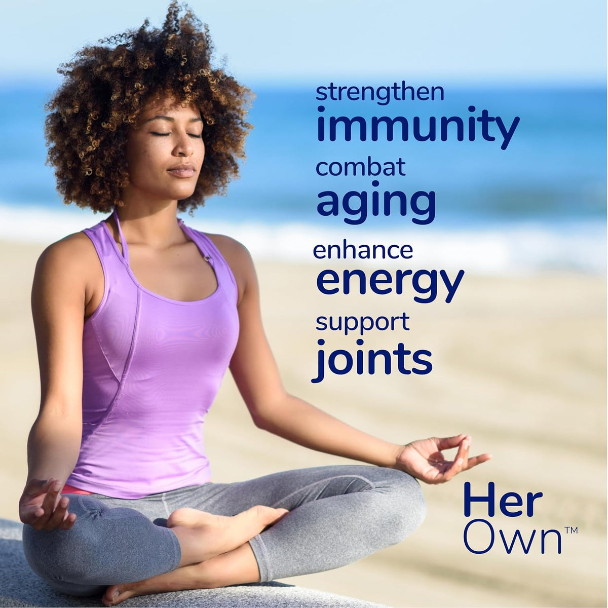 Her Own Irish Sea Moss Capsules with Burdock Root & Bladderwrack - görsel 6
