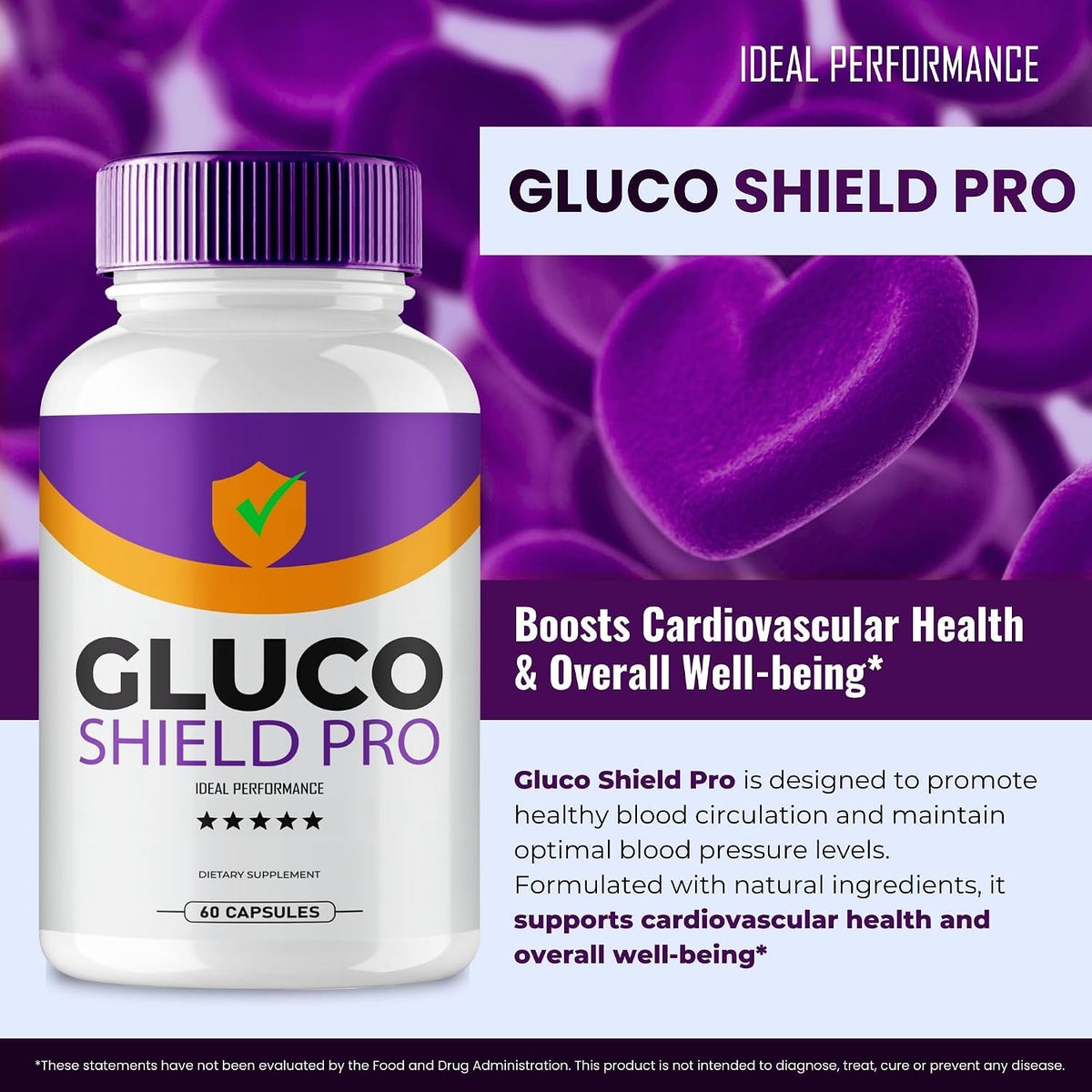 Gluco Shield Pro Advanced Blood Formula Capsules (60 Capsules) - görsel 4