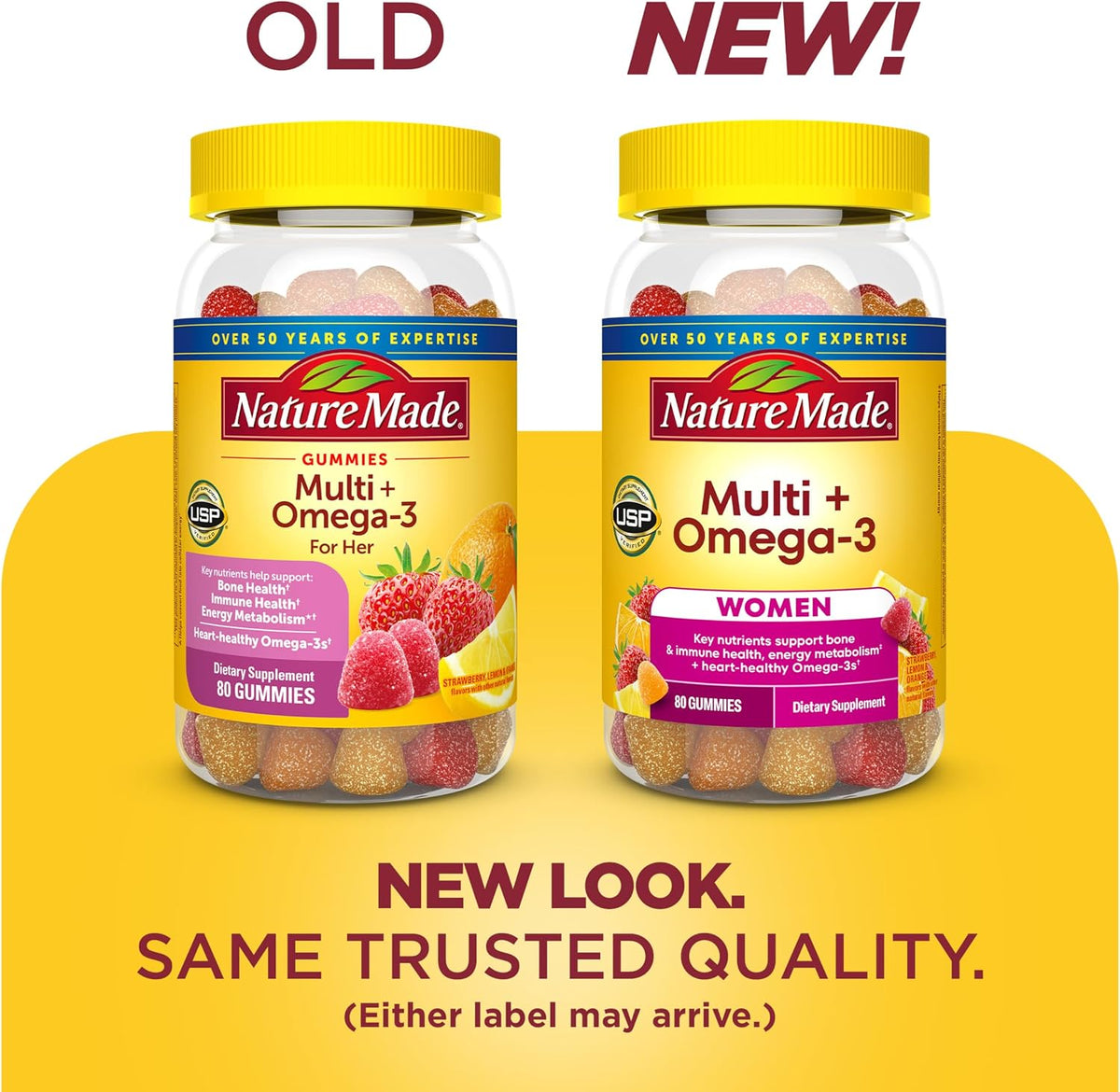 Nature Made Women's Gummy Multivitamins with – Vitamin C – contributes to immune health and collagen formation. – Image 2