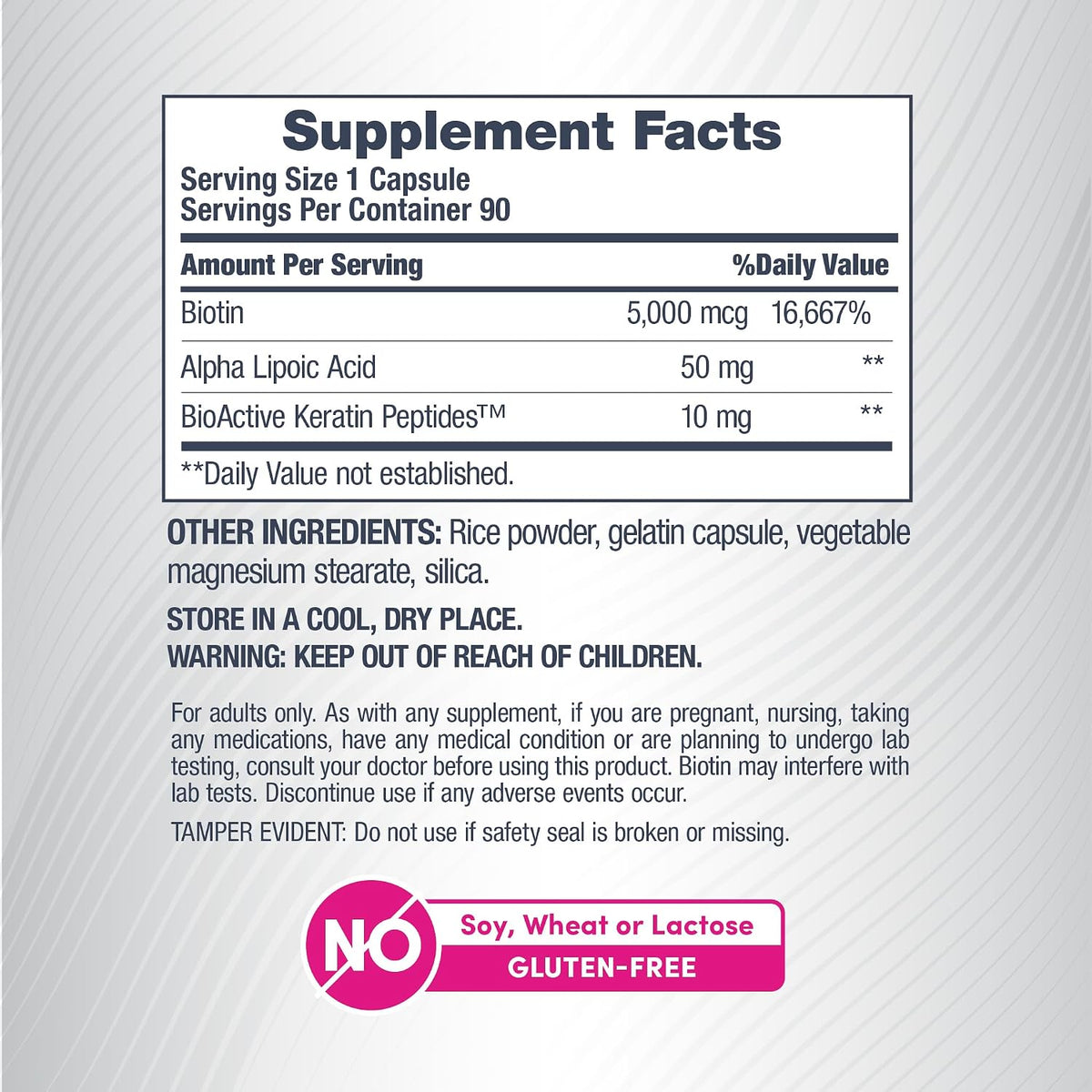 NeoCell Biotin Complex Hair, Skin & Nails, 90 Capsules - görsel 4