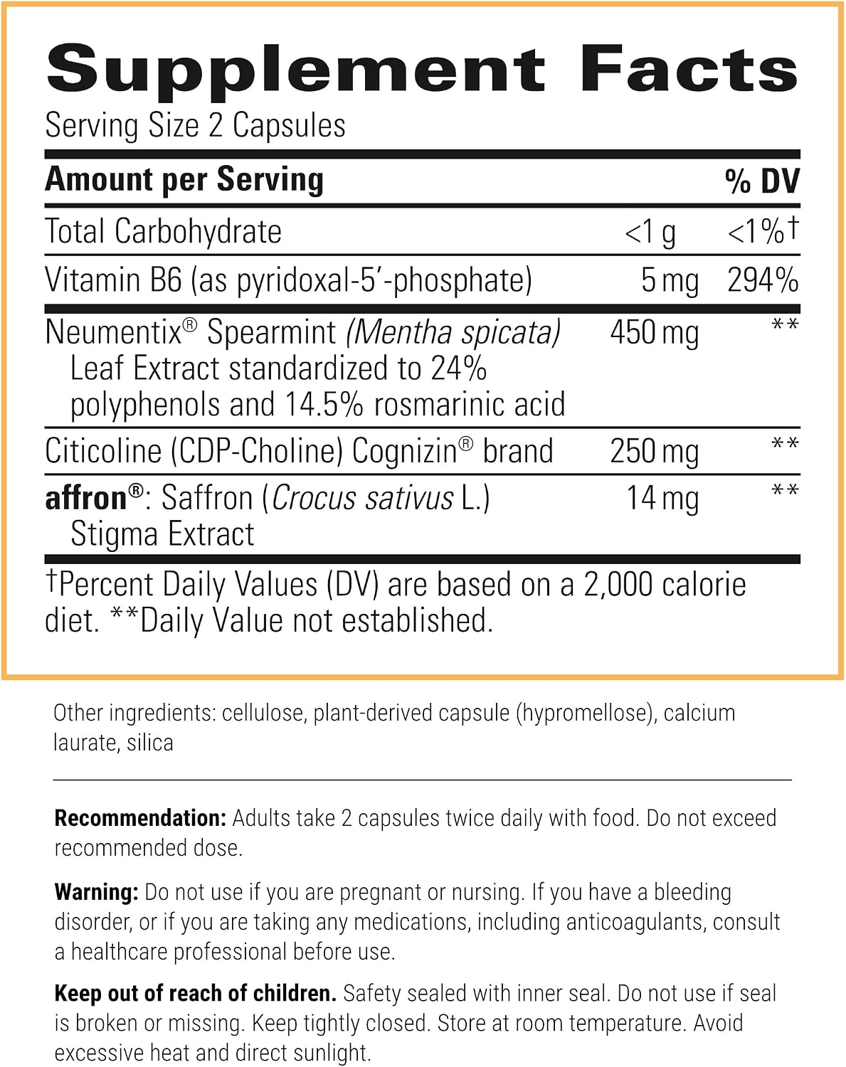 Integrative Therapeutics Neurologix – Nootropic Supplement with Saffron & CDP-Choline for Brain Health - görsel 2