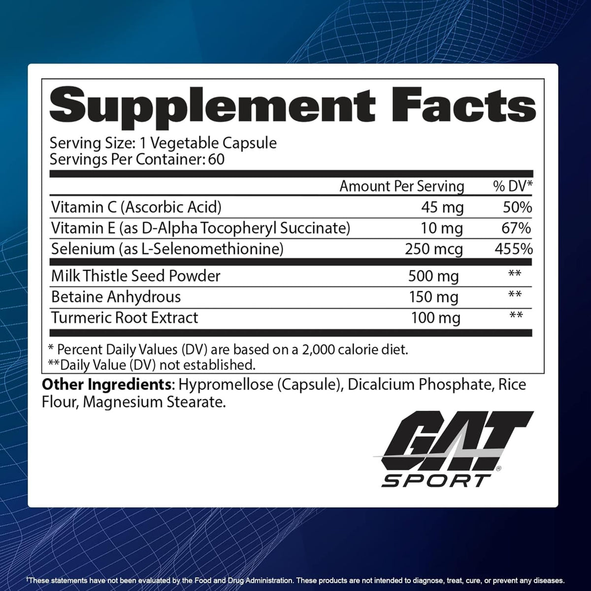 GAT SPORT Essentials Liver Cleanse Multivitamin, 60 Capsules - görsel 2