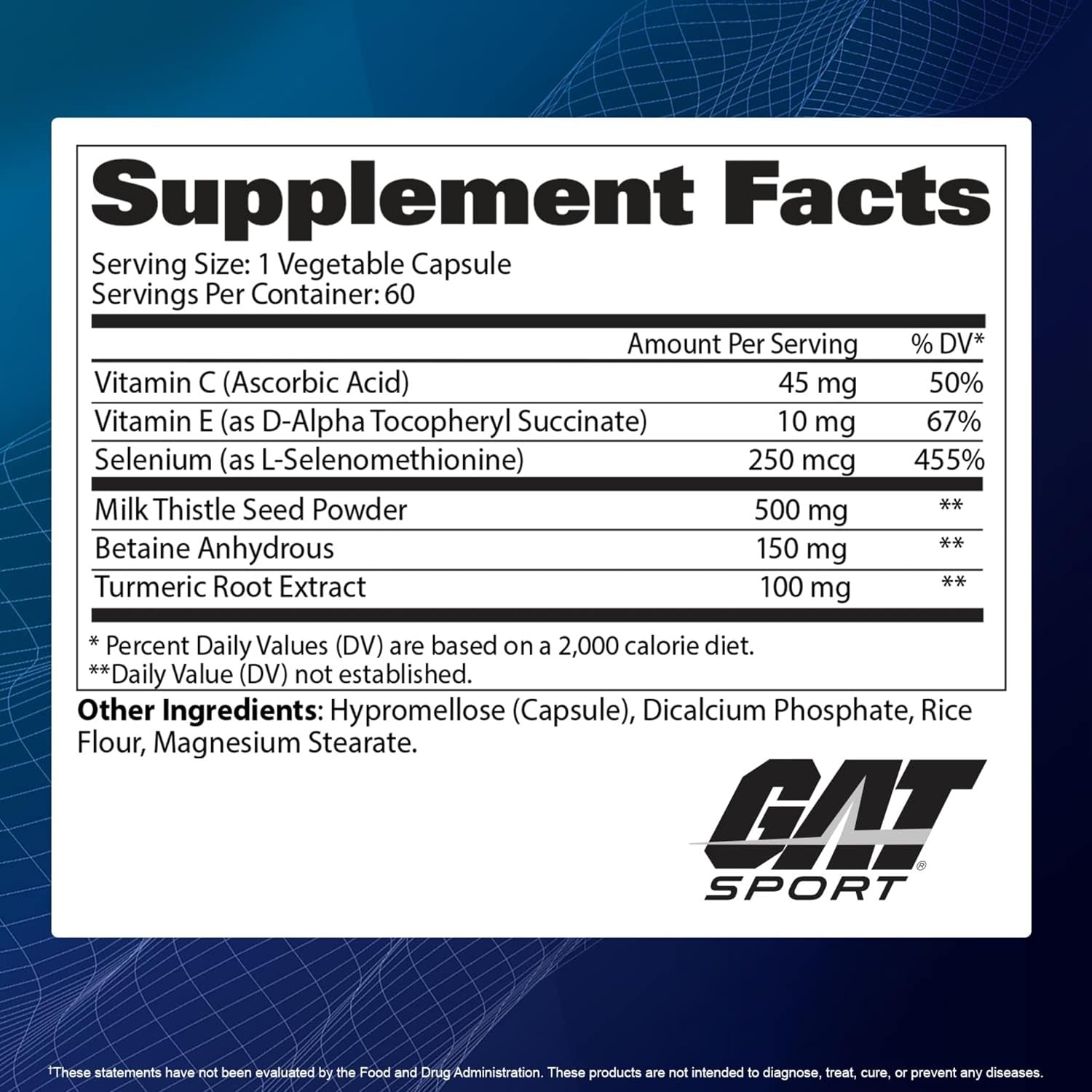 GAT SPORT Essentials Liver Cleanse Multivitamin, 60 Capsules - görsel 2