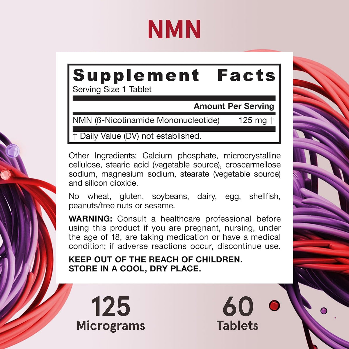 Jarrow Formulae Nicotinamide Mononucleotide (NMN) - 60 Tablets - görsel 5