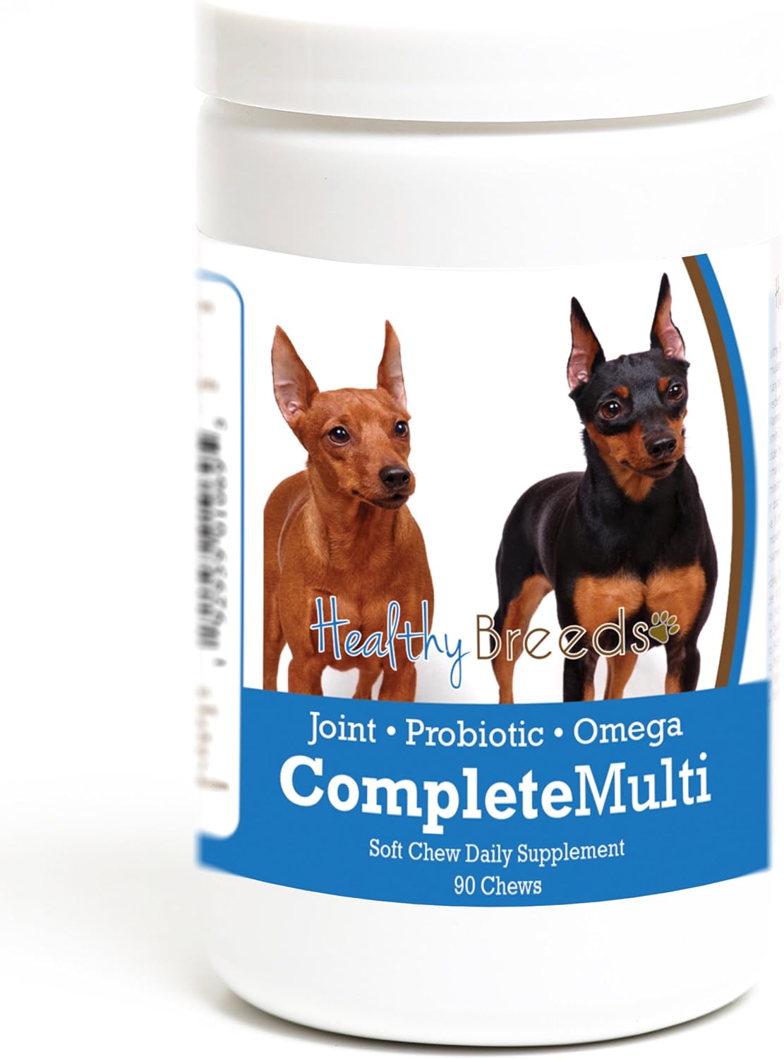 Healthy Breeds Miniature Pinscher All in One Multivitamin Soft Chew 90 Count - görsel 1