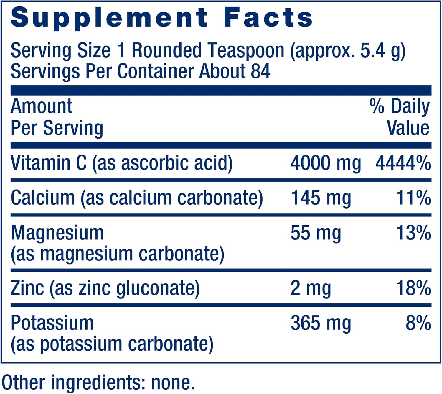 Life Extension Buffered Vitamin C Powder – Gentle on the Stomach, with Minerals - görsel 3