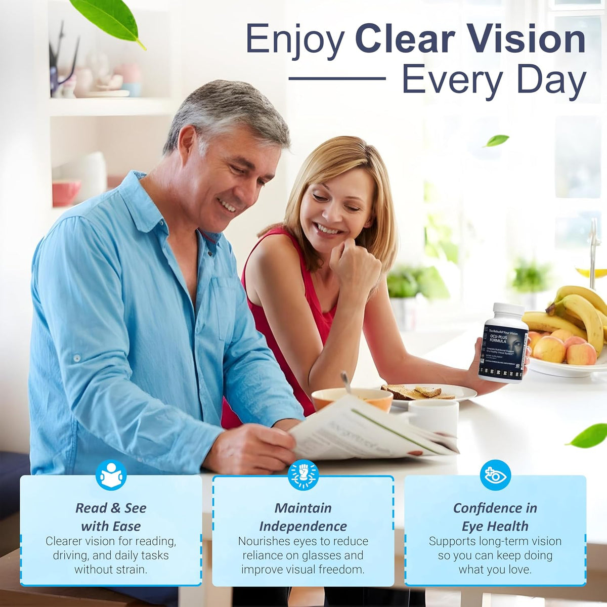 Ocu-Plus Formula – Eye Health Supplement with Lutein & Zeaxanthin – 60 Capsules - görsel 9