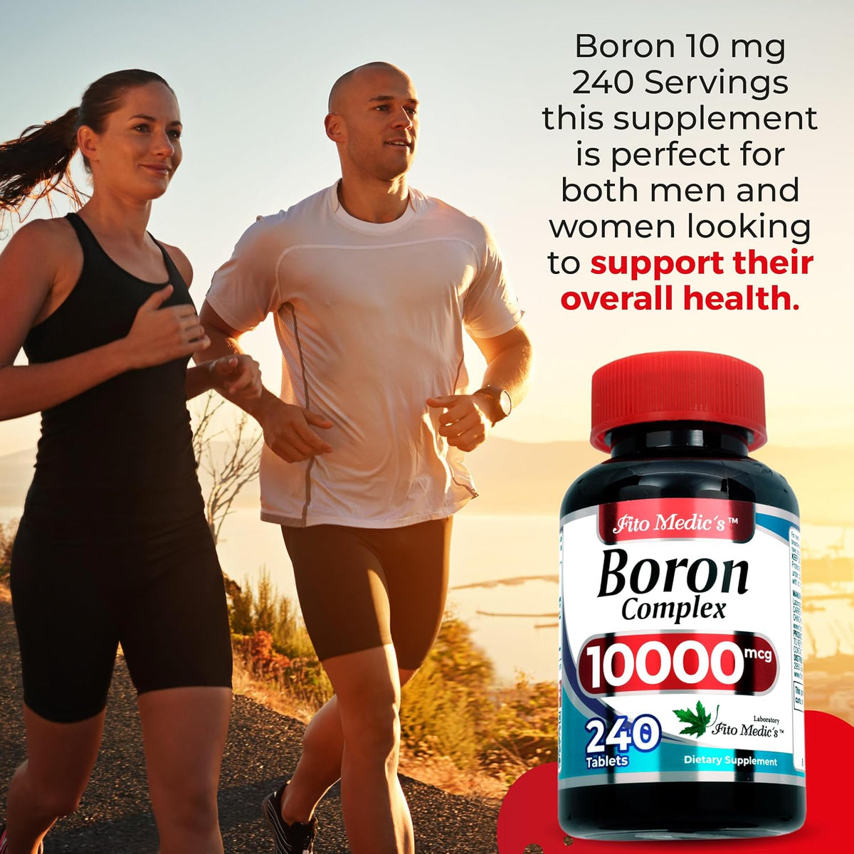 Lab Boron 10 mg Supplement – 240 Servings - görsel 3