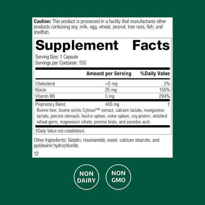 Standard Process Orchex - 150 Capsules