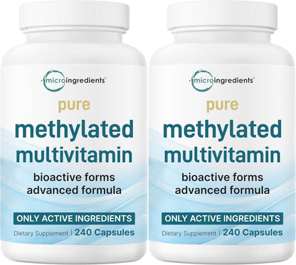 Micro Ingredients Pure Methylated Multivitamin – 240 Capsules