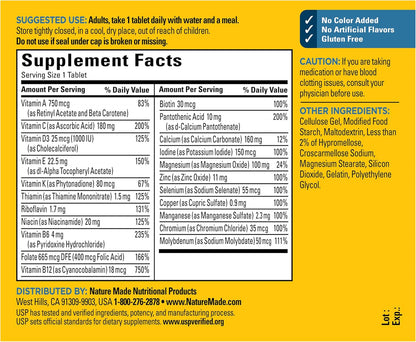 Nature Made Multivitamin for Him, 90 Tablets