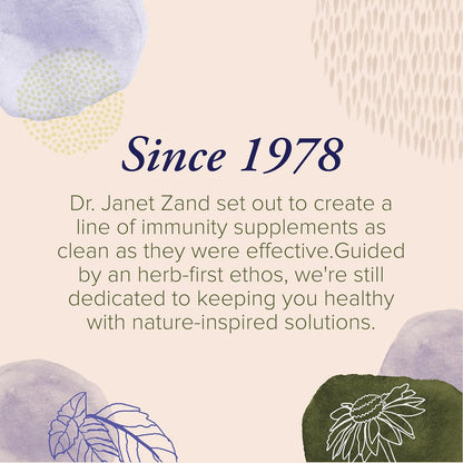 Zand Insure Herbal Immune Support - Vitamin C, Zinc, Echinacea, Elderberry and Ginger - 120 Veg Caps