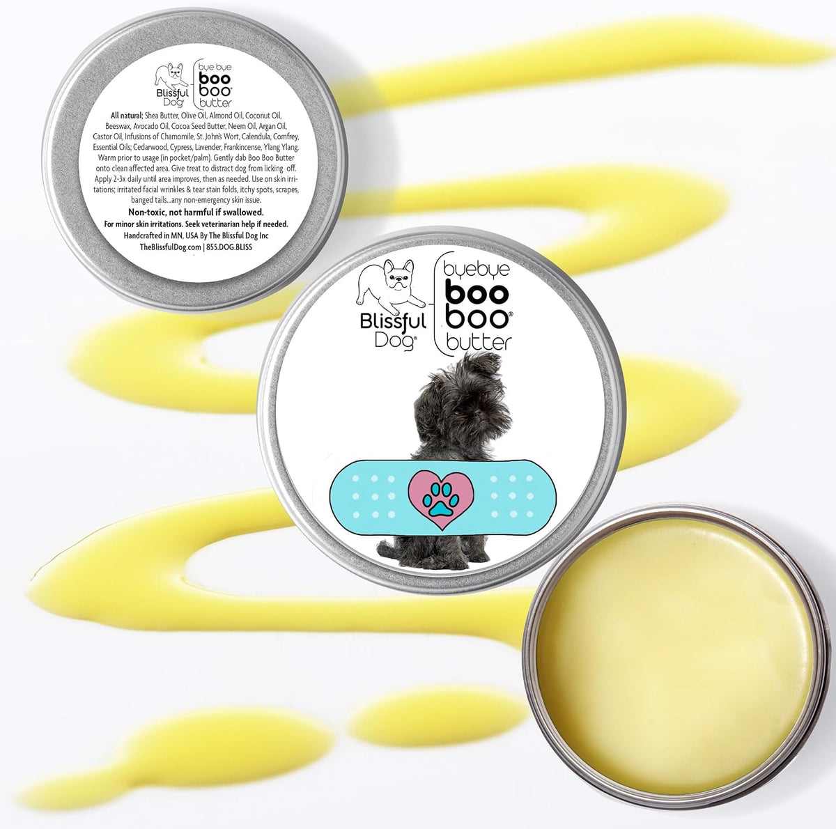 The Blissful Dog Affenpinscher Boo Butter, 8 oz - görsel 2