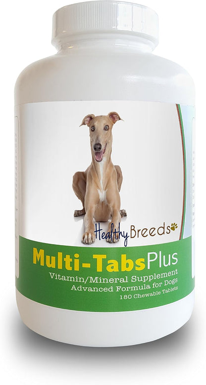 Healthy Breeds Italian Greyhound Multi-Tabs Plus Chewable Tablets, 180 Tablets