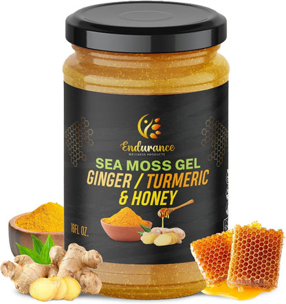 Endurance Wellness Products Sea Moss Gel – Pineapple Flavour