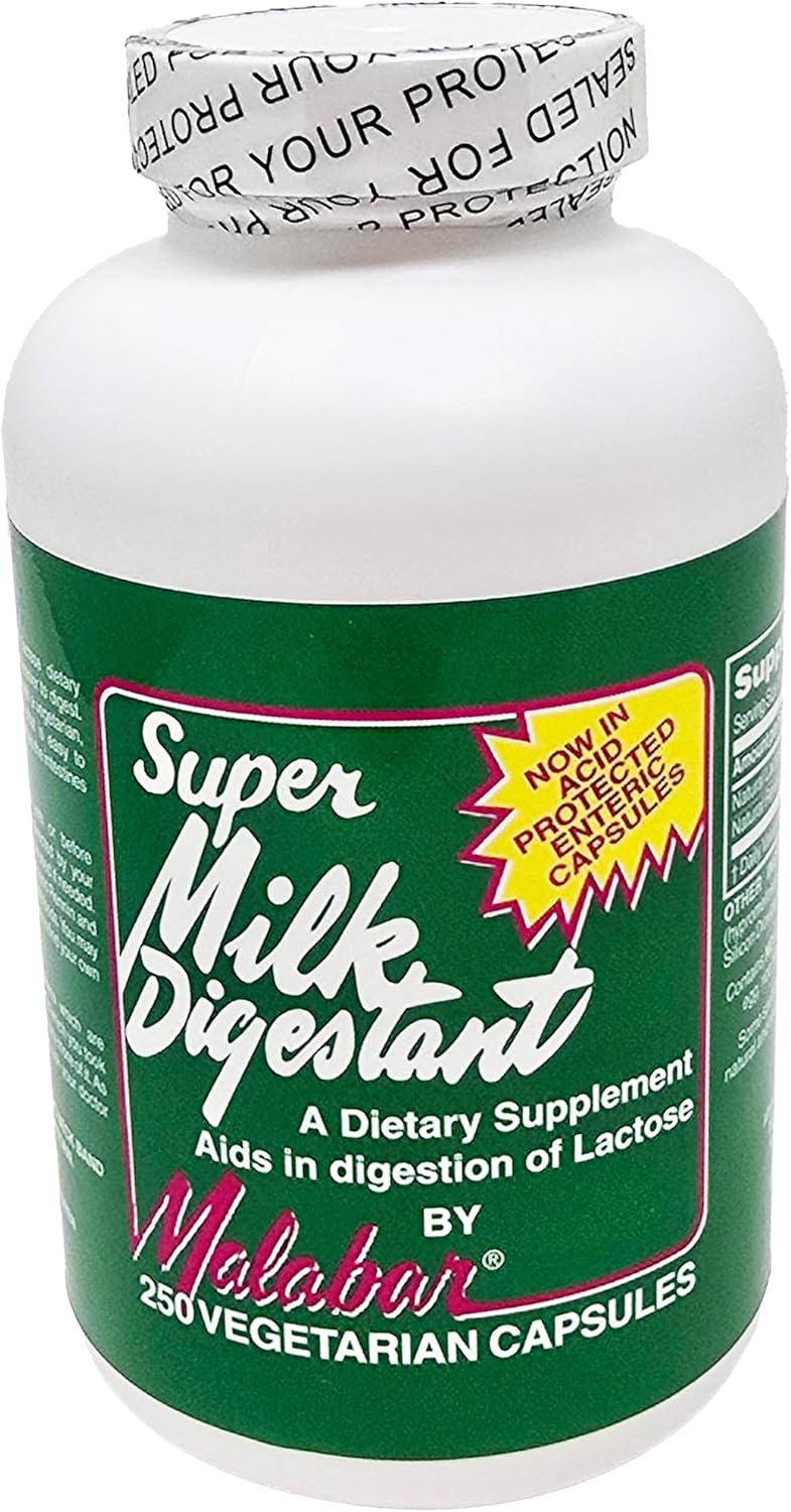 Malabar Super Milk Digestant - 250 Capsules - görsel 1