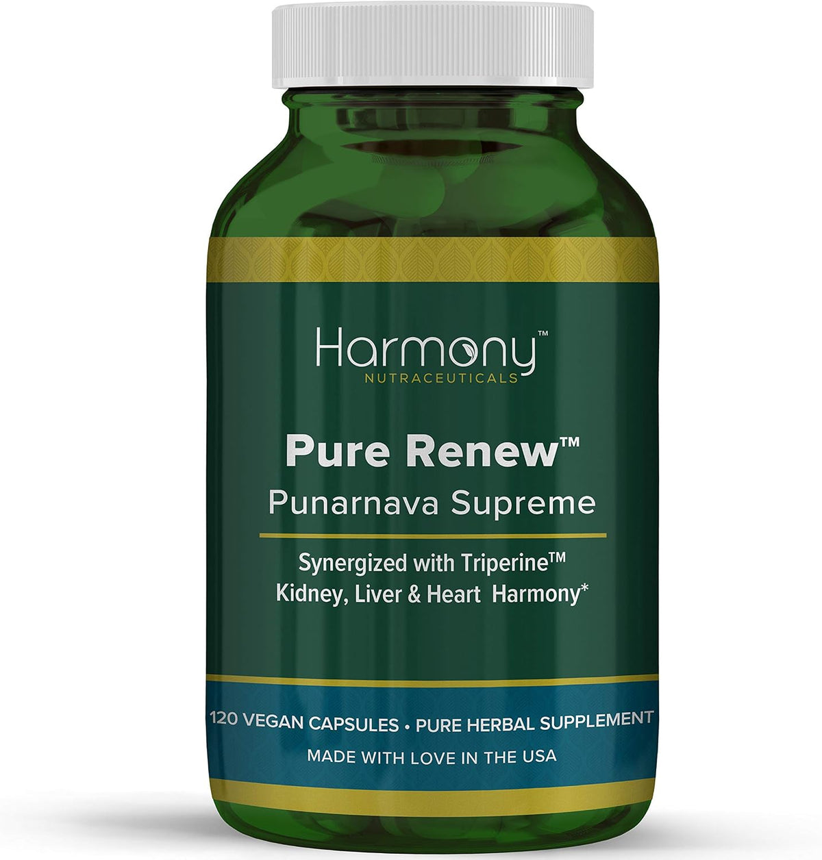 Punarnava Supreme - Heart, Liver and Kidney Harmony - Traditionally Supports Healthy Urine Flow, Joint Movement and Weight Management - görsel 1
