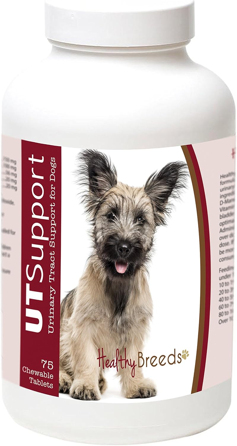 Healthy Breeds Skye Terrier Cranberry Chewables - Urinary Tract Support, 75 Count - görsel 1