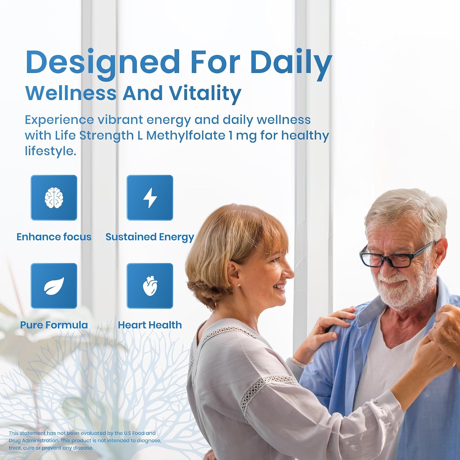 L-Methylfolate 1mg | 180 Capsules | Active Folate Supplement by LifeStrength - görsel 7