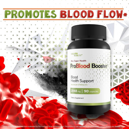 Max Super Health Pro Blood Booster – Blood Health Support Supplement