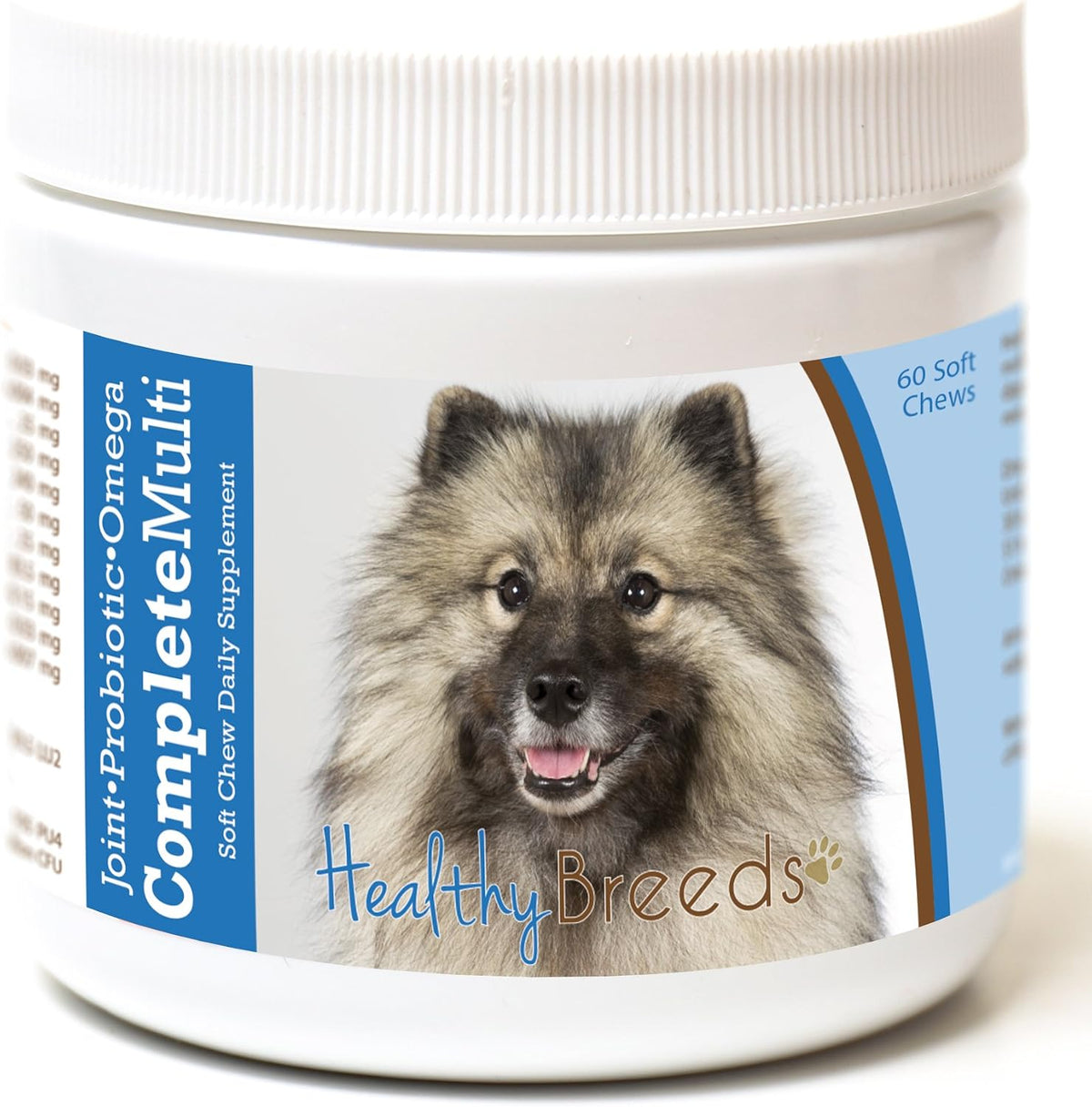 Healthy Breeds Keeshonden All-in-One Multivitamin Soft Chews, 60 Count - görsel 1