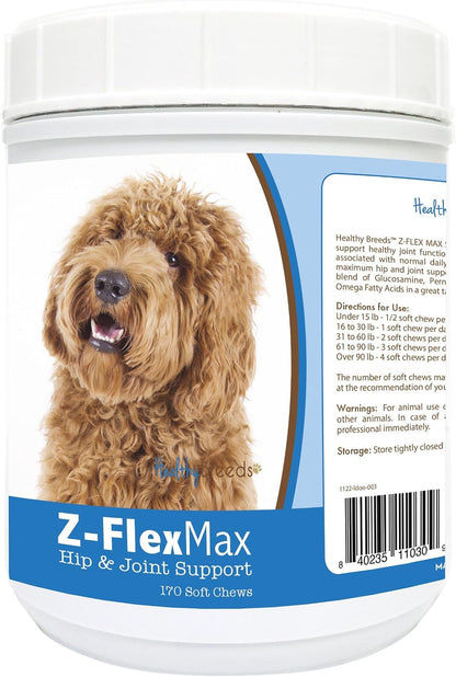 Healthy Breeds Beagle Z-Flex Max Hip and Joint Soft Chews, 170 Chews