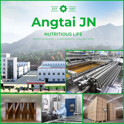 Angtai JN Size 1 Empty Vegan Capsules (500 Count) with Filling Kit - Gluten-free, Non-GMO, Halal Certified