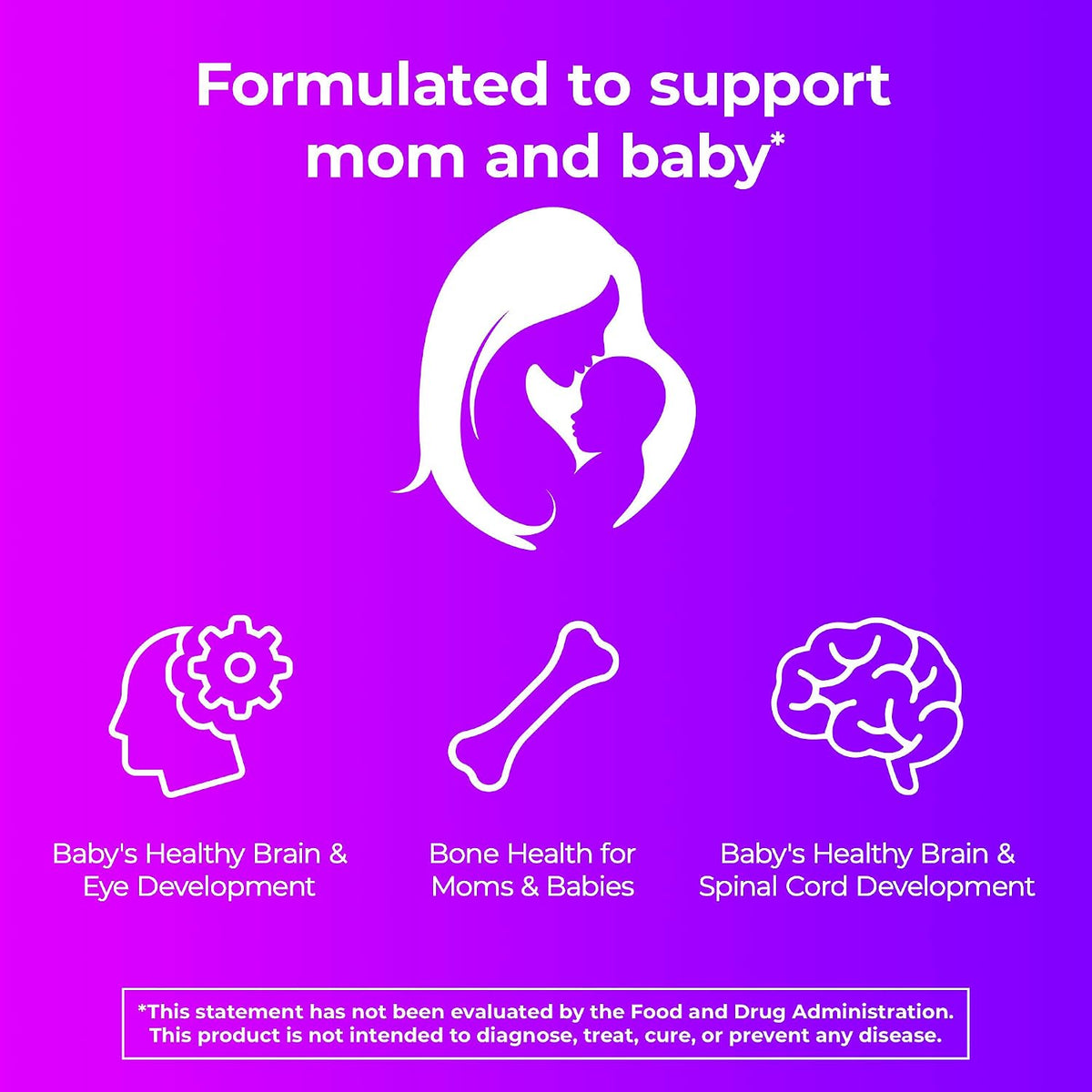One-A-Day Prenatal 1 with DHA & Folic Acid Softgels – 30 Capsules (Pack of 6) - görsel 4