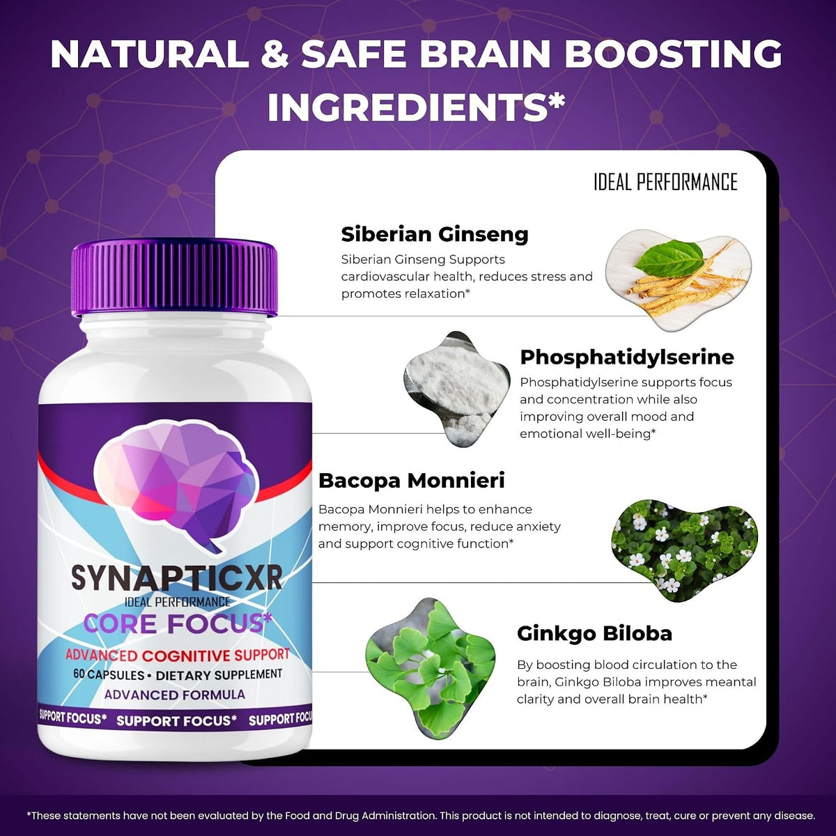 Synaptic XR Capsules – Nerve Health Support | Maximum Strength (3-Pack) - görsel 6
