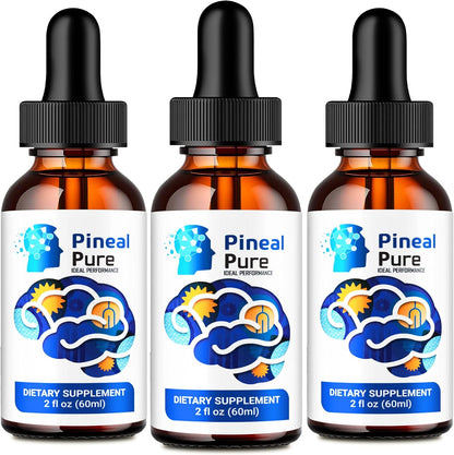 Pineal Pure Drops - Cognitive Wellness Support (Pack of 3)