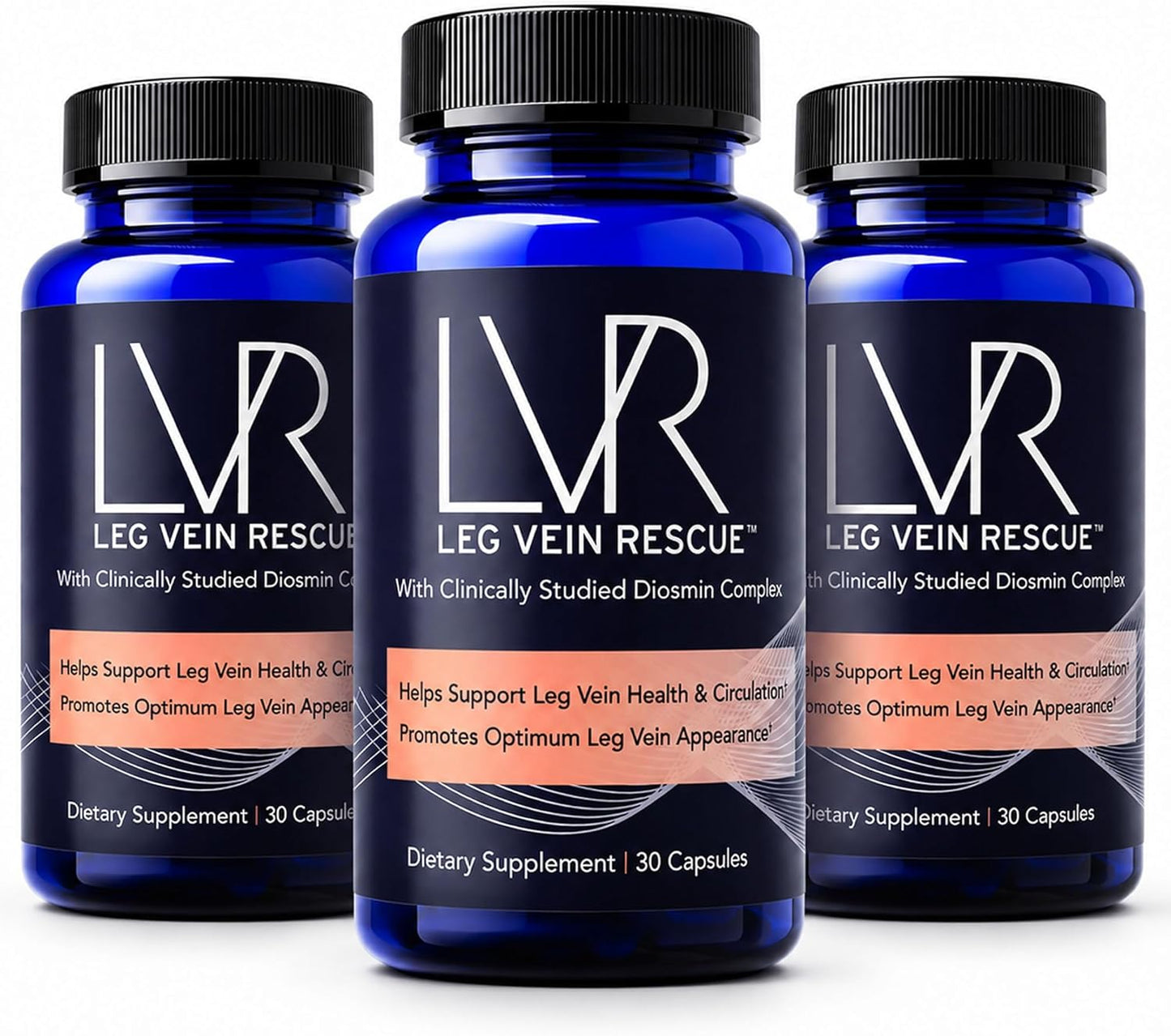 LVR Diosmin Supplement 570mg – Leg Health & Circulation Support – 30-Day Supply - görsel 1