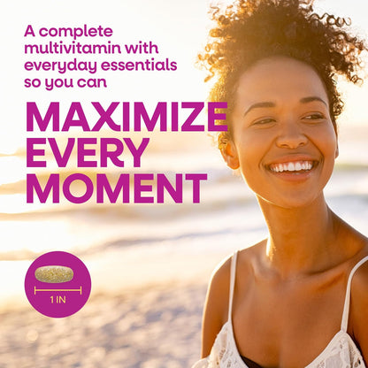 Nature's Way Alive! Complete Multivitamin for Women, Daily Women's Vitamin for Cellular Energy Metabolism, Hair, Skin & Nails, with Superfood Antioxidants, 130 Tablets