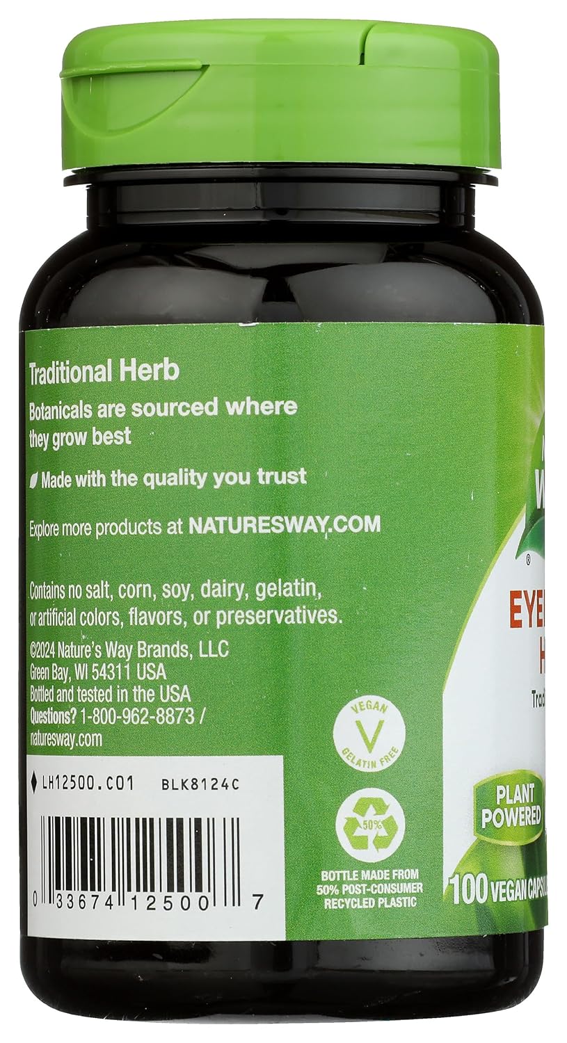 Nature's Way Eyebright, 100 Capsules - görsel 6