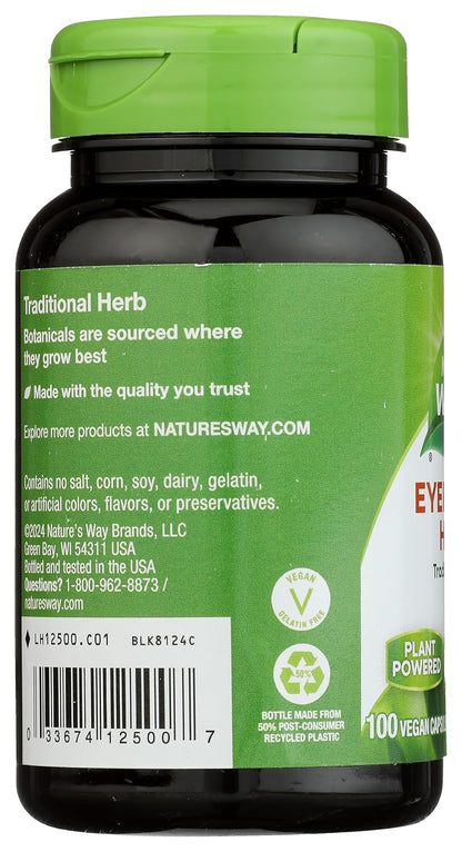 Nature's Way Eyebright, 100 Capsules