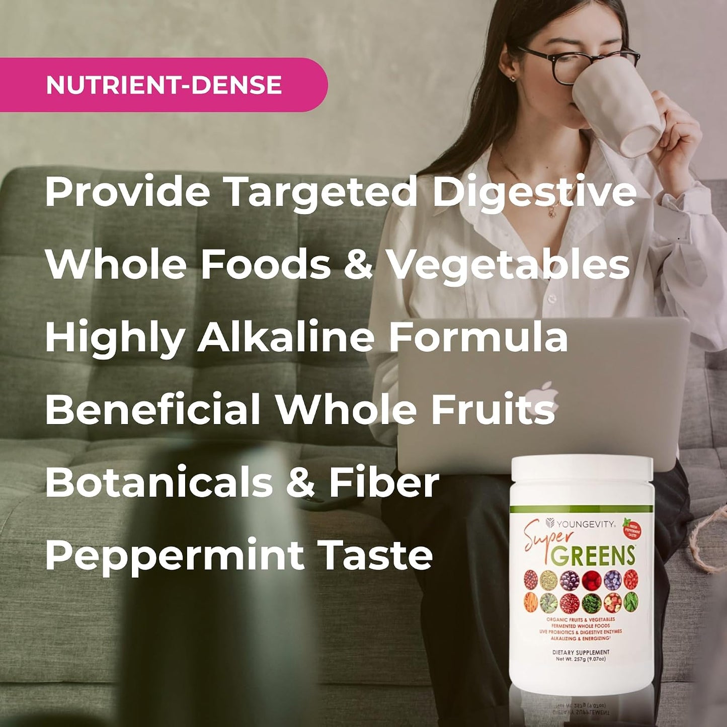 Youngevity Super Greens™ (255 g) - görsel 4