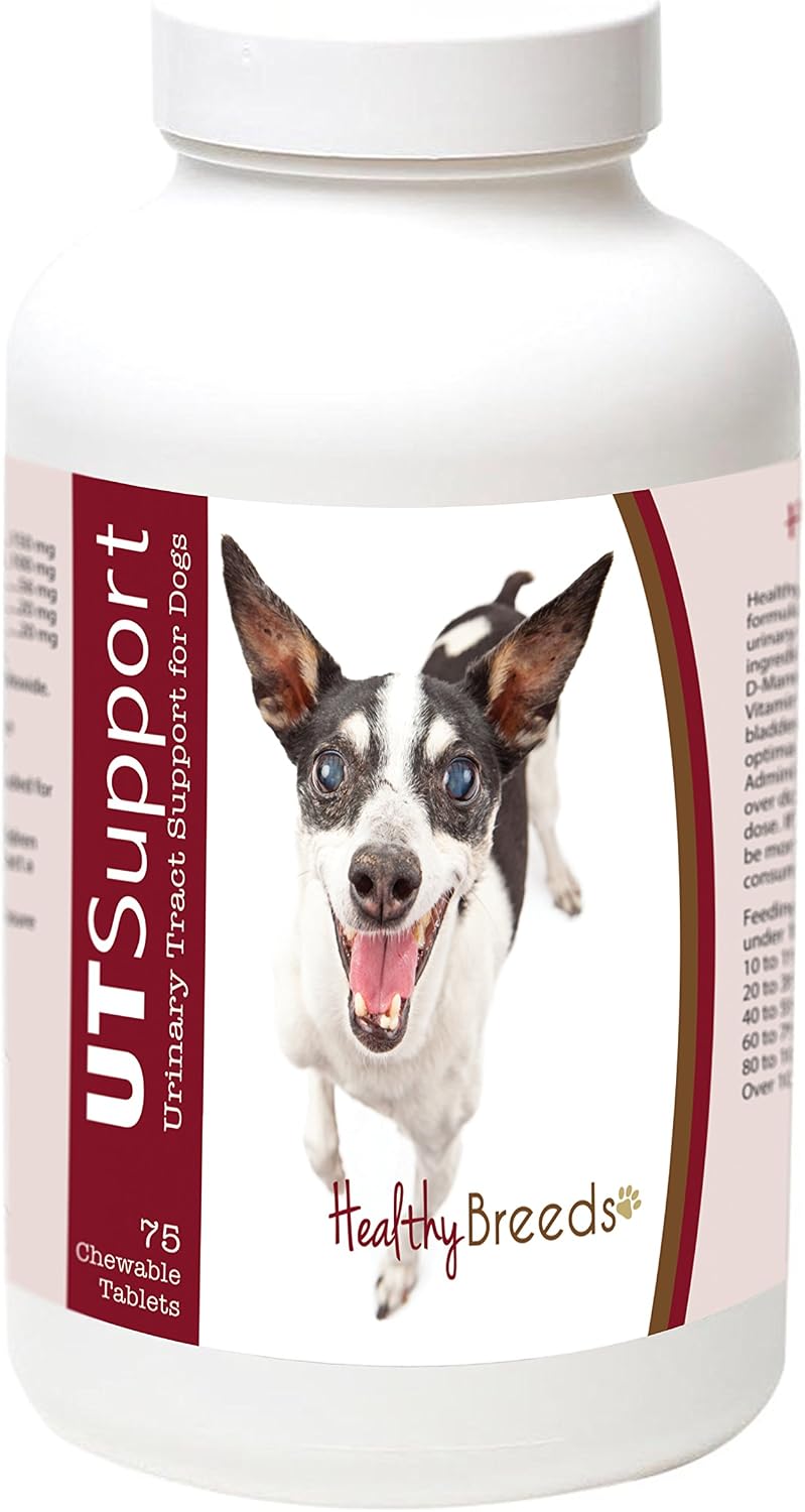 Healthy Breeds Rat Terrier Cranberry Chewables – Urinary Tract Support (75 Count) - görsel 1