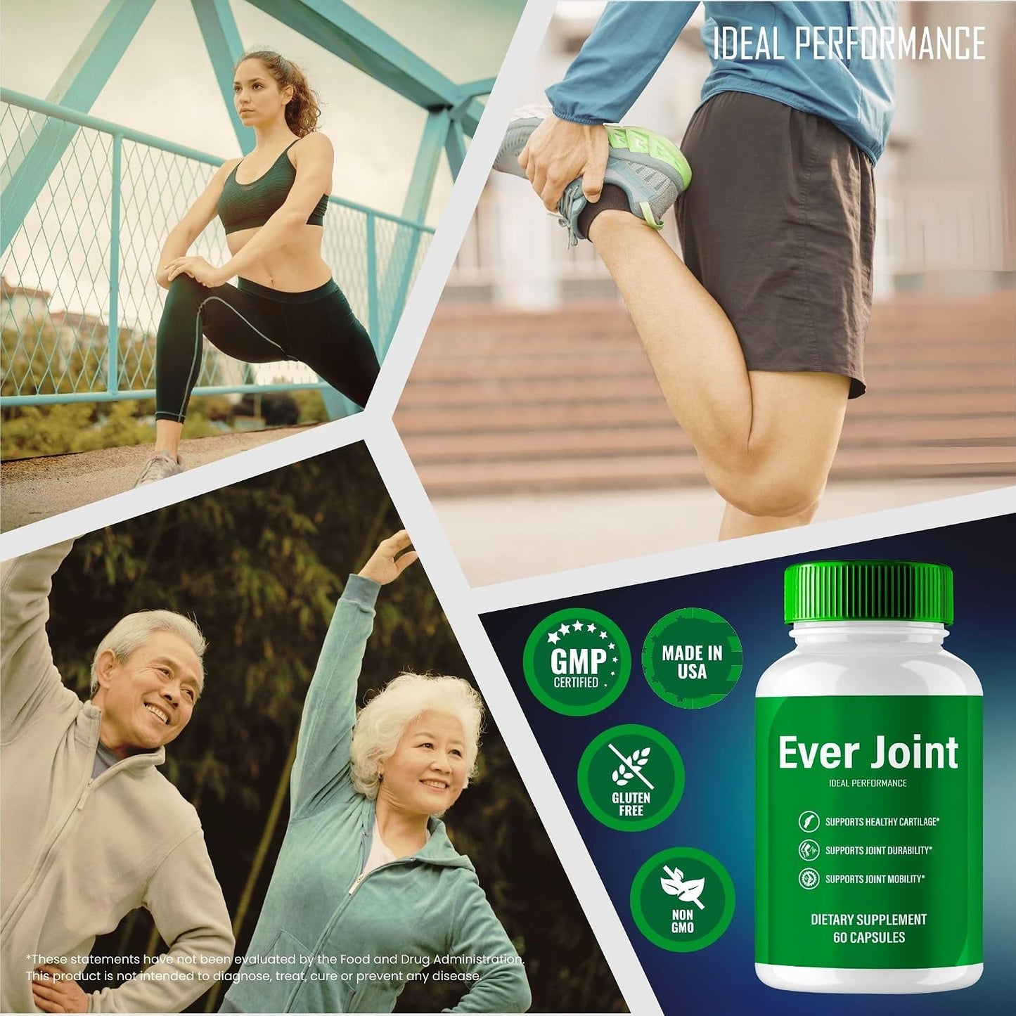 Ever Joint Supplements Capsules – Extra Strength Joint Support (60 Capsules) - görsel 6