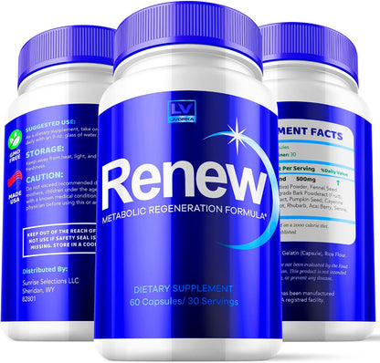 Renew Capsules - Daily Food Supplement, 60 Capsules