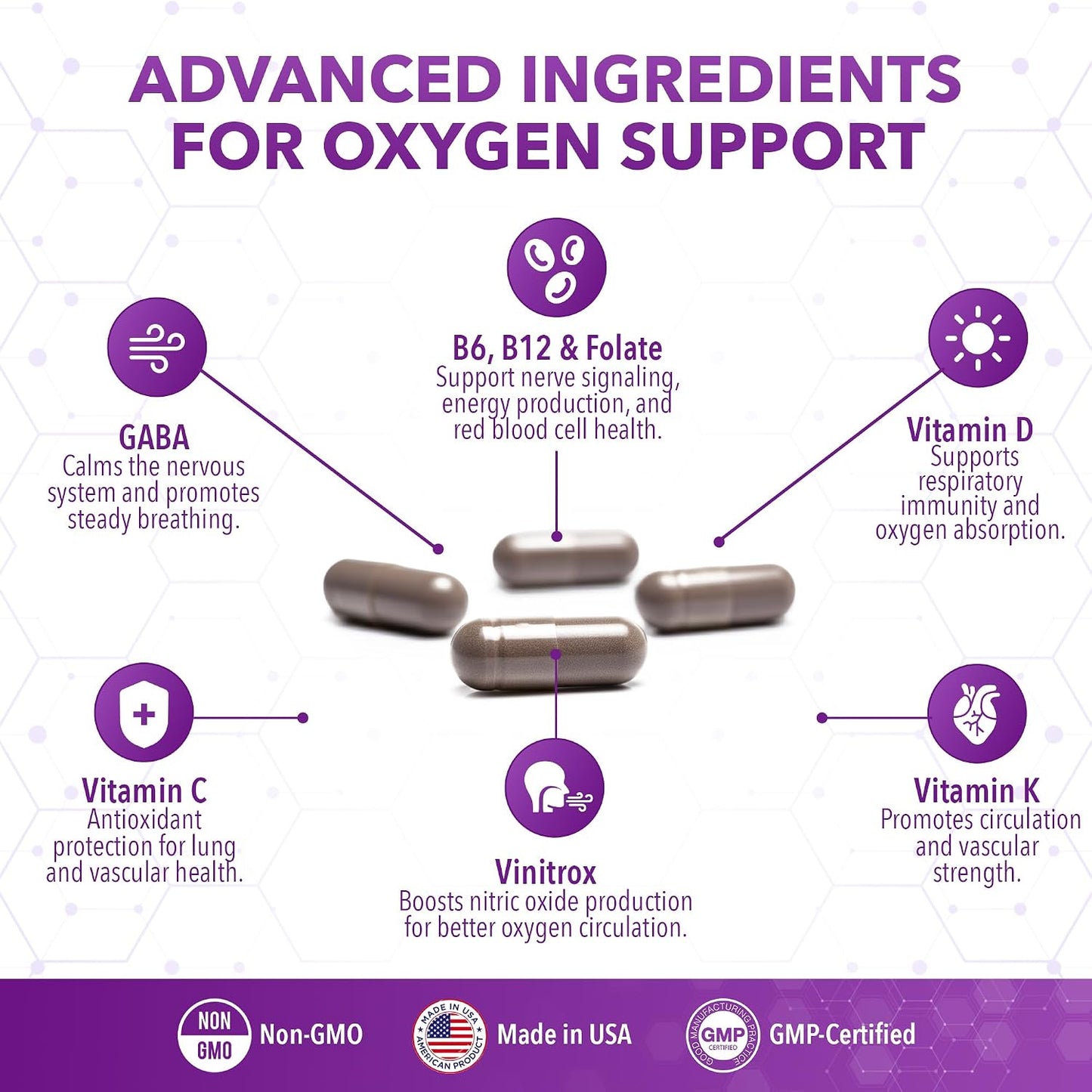 Real Science Oxygenate – Daily Lung & Circulation Support Food Supplement - görsel 4