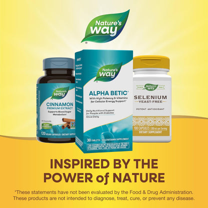 Nature's Way Alpha Betic Diabetic Multivitamin - 30 Tablets