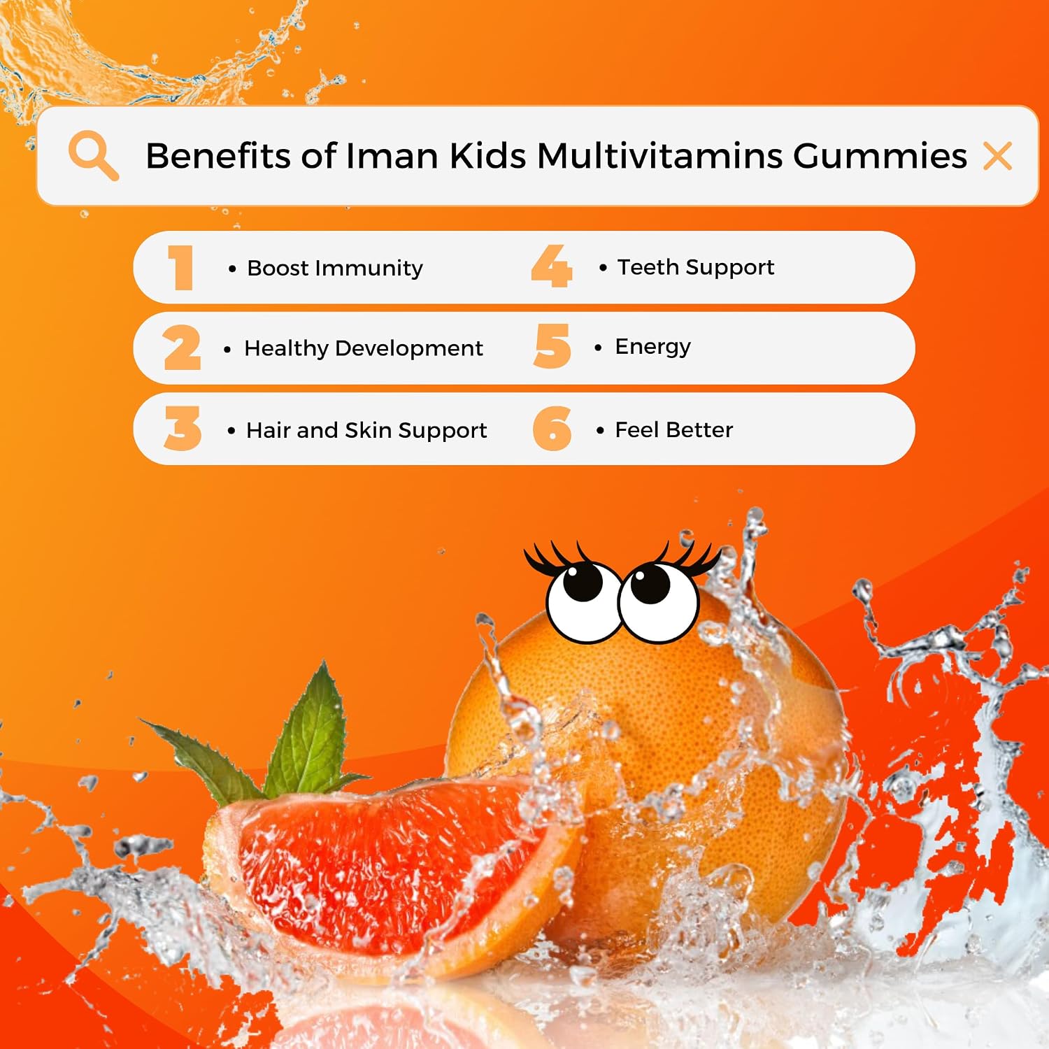 Halal Children's Multivitamin Gummies | 90 Gummies - görsel 6