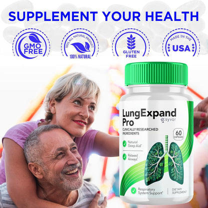 (2-Pack) Lung Expand Pro Capsules – Natural Respiratory Support