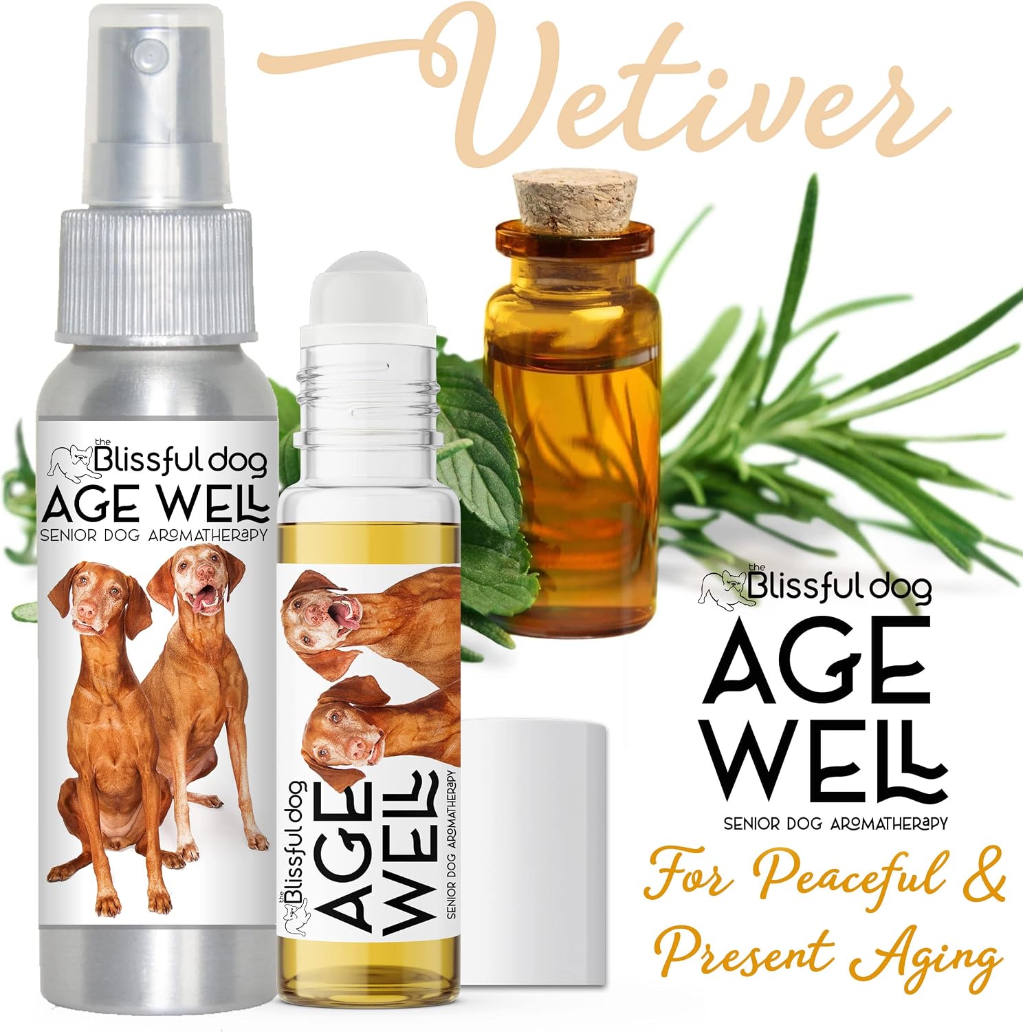The Blissful Dog Vizsla Age Well Spray Aromatherapy - görsel 7