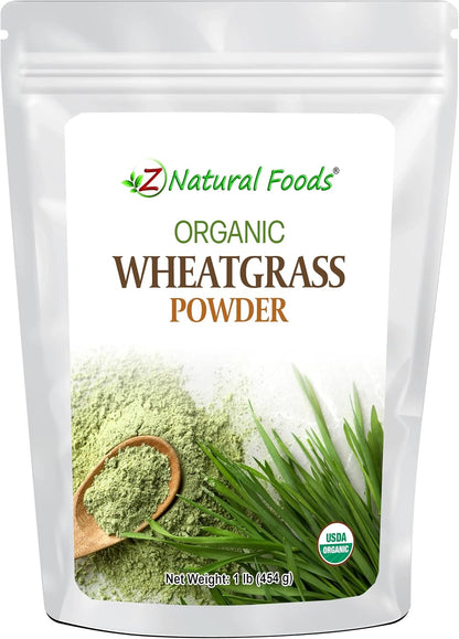 Organic Wheatgrass Powder - 2.27 kg (5 lb) Bulk - Raw Superfood