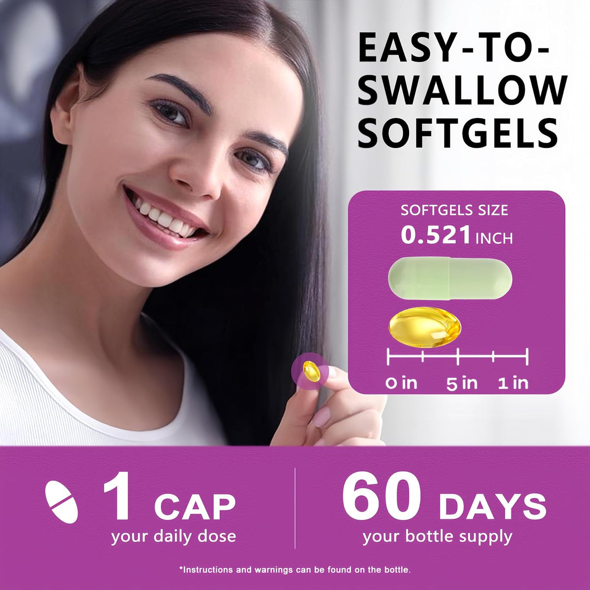 HZZYPLANT Liver Cleanse Detox & Repair Soft gel capsules – 15-in-1 Herbal Liver Support with Milk Thistle, NAC, Artichoke (60 Soft gel capsules) - görsel 6