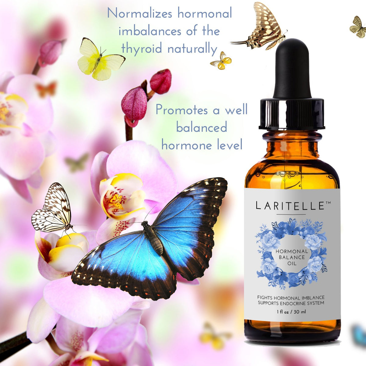 Laritelle Organic Hormonal Balance & Thyroid Support Treatment - 30 ml - görsel 2