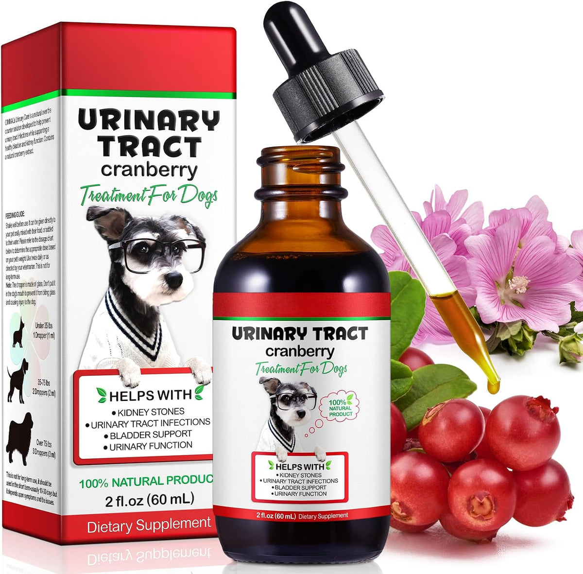 Kennel Cough Relief for Dogs - Natural Herbal Drops, 60ml - görsel 10