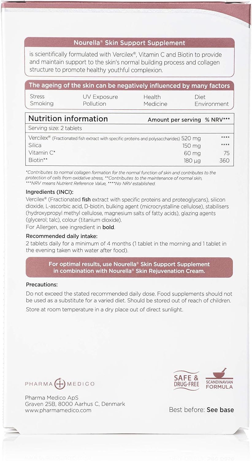 Nourella Tables Active Skin Support Supplement Tablet - görsel 2