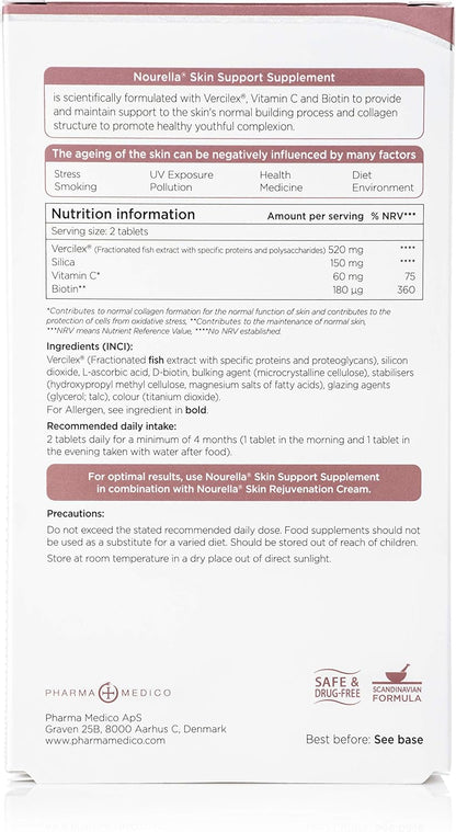 Nourella Tables Active Skin Support Supplement Tablet